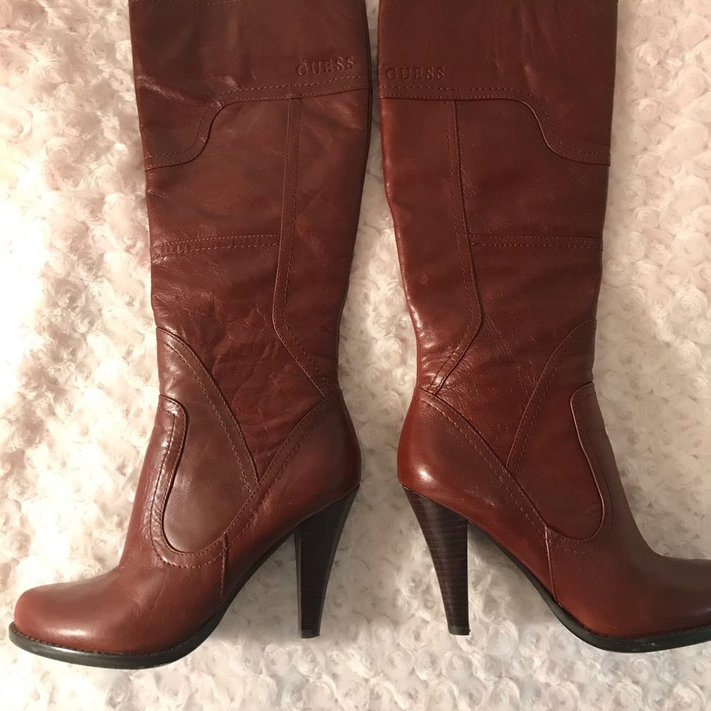 Guess leather boots